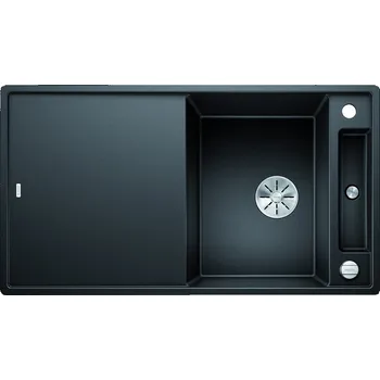 Granitový dřez Blanco AXIA III 5 S-F černá sklo