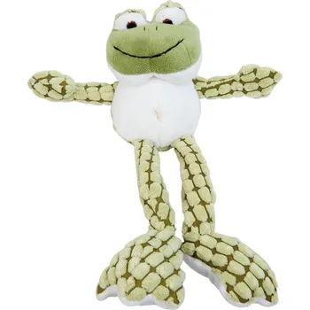 plyšák Zeleno bílá plyšová žába Frog - 22*7 cm