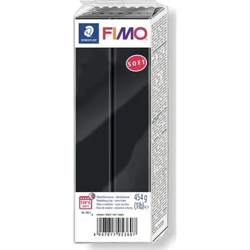 Modelovací hmota Staedtler FIMO Soft 454g (8021-9) černá
