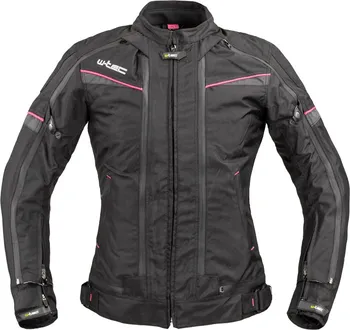 Moto bunda W-Tec Progair Lady černá/růžová