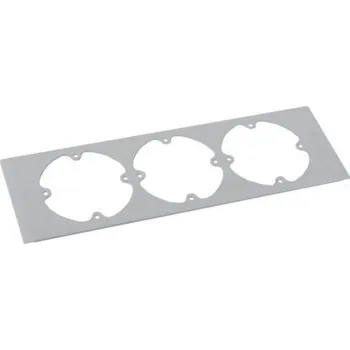 kabelová chránička Krycí rámeček 3 otvory KOPOS 8440-13 HB bílá