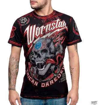 Pánské tričko tričko hardcore pánské - American Daredevil - WORNSTAR - WSUS-AMDD - S