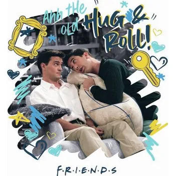 Plakát Plakát, Obraz - Přátelé - Hug and Roll!