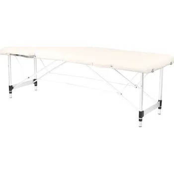 Masážní stůl Skládací masážní stůl ALU KOMFORT 2 - krémový