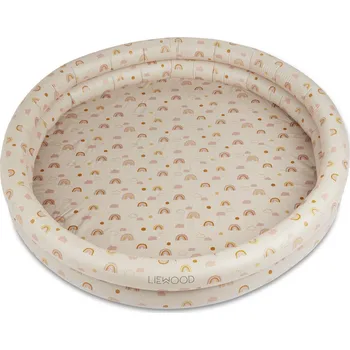 Hračka pro nejmenší Liewood Nafukovací bazén velký Savannah Rainbow Love Sandy