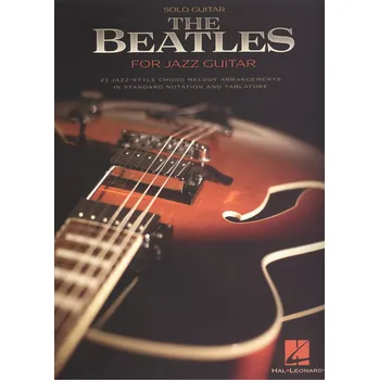 Hudebniny The BEATLES for Jazz Guitar / kytara + tabulatura