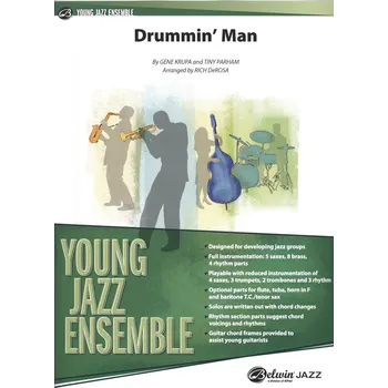 Drummin' Man - Young Jazz Ensemble / partitura + party