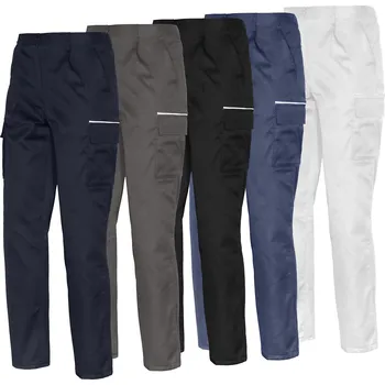 montérky Industrial Starter Pracovní kalhoty Euromix Barva: Černá, Velikost: 3XL 8039-060-3XL