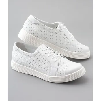 Dámská halenka Tenisky dámské ELDAN 116 kožené bílé Velikost: 40