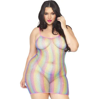 Dámské erotické šaty Šaty Leg Avenue Lurex mini duhové - s kupónem KUP15 cena 654 Kč + extra diskrétní expedice