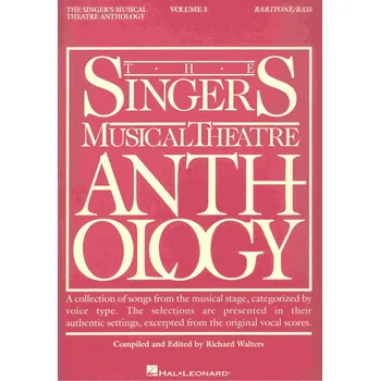 The Singer's Musical Theatre Anthology 3 - baritone/bass