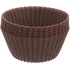 Formička Orion Muffiny silikon hnědá 12 ks