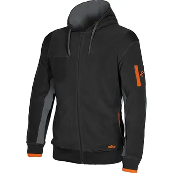 Pánská mikina Industrial Starter Pracovní mikina Ortigara Barva: Černá, Velikost: XL 04807-060-XL