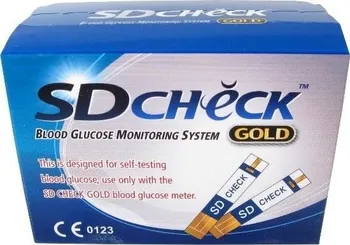 Testovací proužek do glukometru SD-CHECK Gold 50 ks