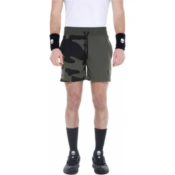 Pánské šortky Hydrogen Tech Camo Shorts Military Green S