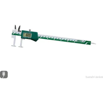 Posuvné měřítko Digitální posuvné měřítko 0-224/0,01 mm s horními rameny a výměnnými doteky INSIZE