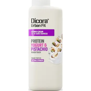 Koupelová kosmetika Dicora Urban Fit Shower Cream Protein Yogurt and Pistachio - Sprchový gel jogurt a pistácie 400 ml