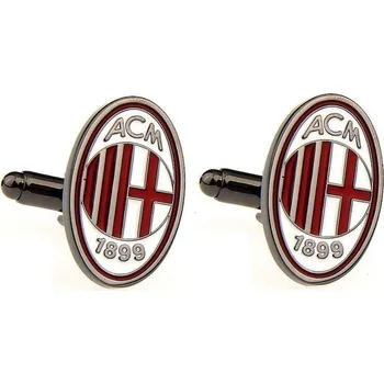 Manžetový knoflíček Manžetové knoflíčky pro fanoušky AC Milán Uhlová