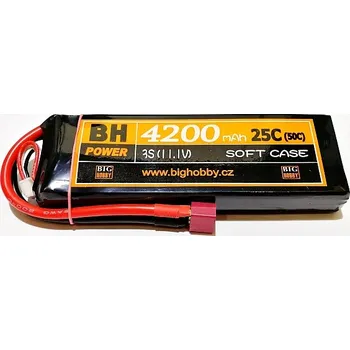 Li-pol baterie 4200 mAh 3S 25C (50C) BH Power