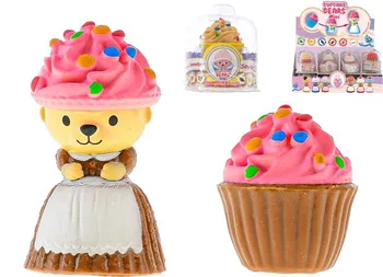Figurka Mikro trading Cupcake mini medvídek 6 cm
