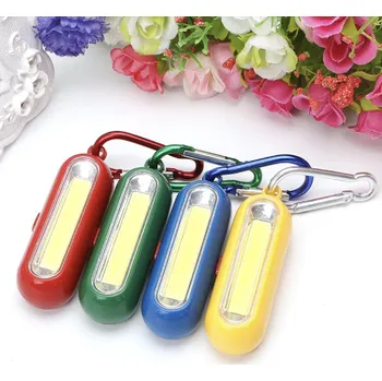 Svítilna Mini COB LED klíčenka Barva: červená