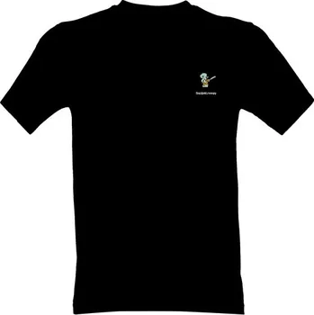 Pánské oblečení Tričko s potiskem SepijakLrosspy 2021-černé pánské