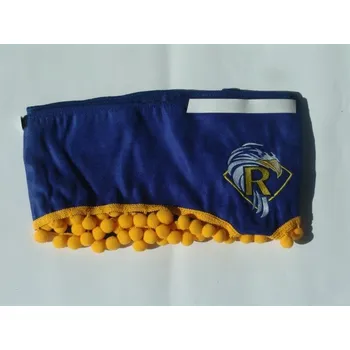 Stínítko do auta Kompletní sada závěsů pro RENAULT, barva modrá a žluté bambule