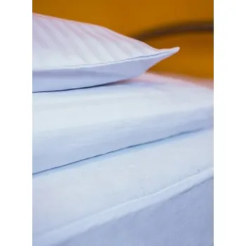 Povlečení Povlak na peřinu 200 x 200 cm, bílá, 210tc 1 cm proužek