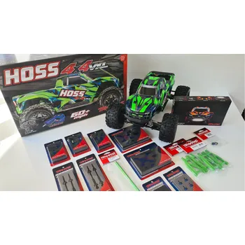 autíčko Traxxas Hoss 1:10 VXL 4WD RTR plný tuningu - TRA90076-4-QX