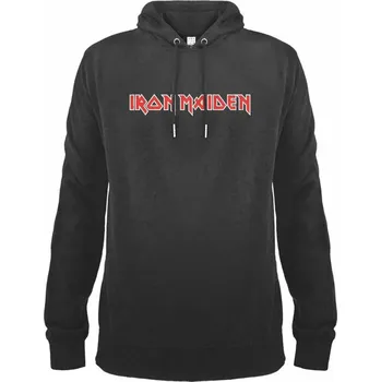 Pánská mikina mikina s kapucí pánské Iron Maiden - LOGO - AMPLIFIED - ZAV390G52 - XS