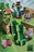 Halantex Dětská fleecová deka 130 x 170 cm, Minecraft farma