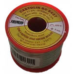 Castolin měkká pájka S-Sn 97Ag3, 3 mm, 250g BC 5427 30, 515308 cín 97% stříbro 3% (Castolin 515308 Cínová pájka s obsahem cínu 97% a stříbra 3%, 3 mm, 250 g)