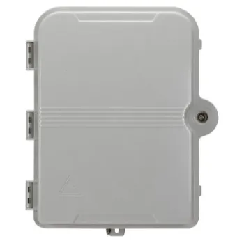 Racková skříň FPONE2 Nástěnný box pro PON sítě, max 24 SC adapterů, 317x235x100mm, světle šedý