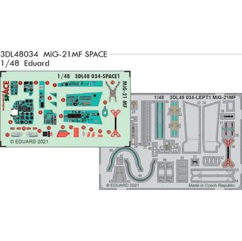Plastikový model Eduard 1/48 MiG-21MF SPACE (EDUARD)