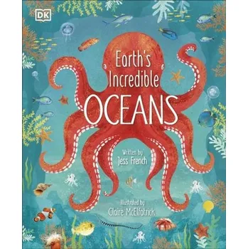 Populárně naučná literatura pro dospělé Earth's Incredible Oceans - French, Jess