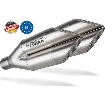 Výfuk pro motocykl Laděný výfuk SPEEDPRO COBRA HYPER-X Slip-on Dual Kawasaki ZZR 1400 2008-2011, skladem