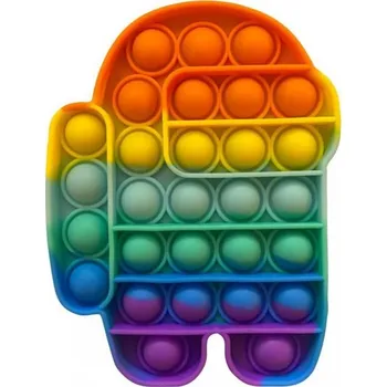 POP IT Pop It antistresová hračka Among us rainbow