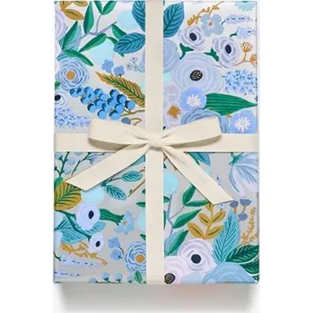 Balící papír Balicí papír zahradní párty stříbrný