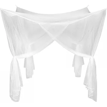 Moskytiéra tectake 401729 2 x 2 cm bílá