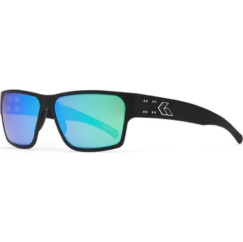 Gatorz® Eyewear Sluneční brýle Delta Polarized Gatorz®, Barva: Černá, Čočky: Brown Polarized w/ Green Mirror