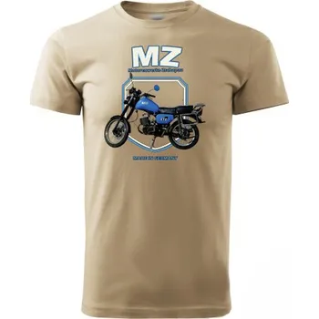 Pánské tričko STRIKER Tričko MZ 150 Barva: Písková, Velikost: M