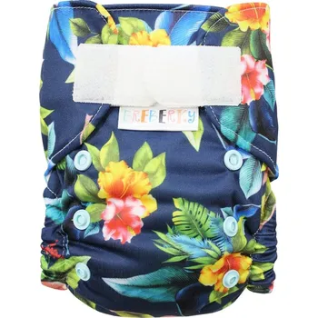 Plenkové kalhoty Breberky BIO Bambusová kapsová plenka (S) - Ibišek SZ