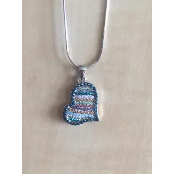 Náhrdelník Náhrdelník srdce - bižuterie