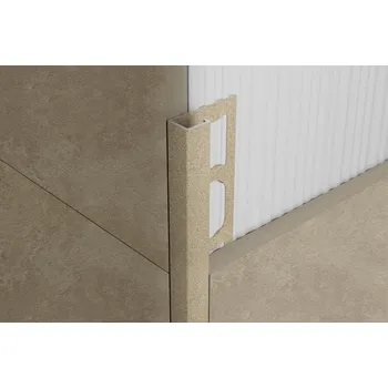 Obklad ZQVN/12,5 - profil pro venkovní roh, délka 270 cm, lakovaný hliník Trend Color Stone Gr. Antracite - šedý antracit 89097