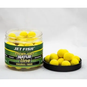Boilies Jet Fish Kukuřičné Pop UP Průměr: 12mm Získejte slevu -5% za registraci v e-shopu