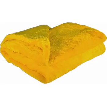 deka Jahu MyHouse deka mikroplyš 150 x 200 cm žlutá