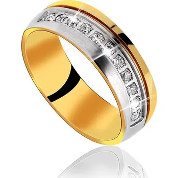 Souprava šperků MPM Snubní ocelový prsten z chirurgické oceli Wedding ring 70131 A - size 60