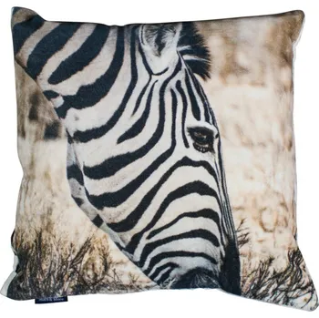 Polštář Sametový polštář Zebra - 45*45*10cm