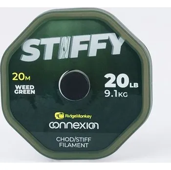 RidgeMonkey Vlasec Connexion Stiffy Chod/Stiff Filament 20 m - 9,1 kg