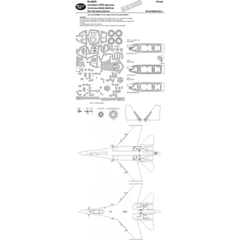 Plastikový model 1/48 Mask Su-35 Flanker-E EXPERT (KITTYH)